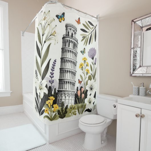 Fiori in Pisa Duschvorhang (Beispiel)