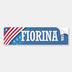 FIORINA 2016 AUTOAUFKLEBER