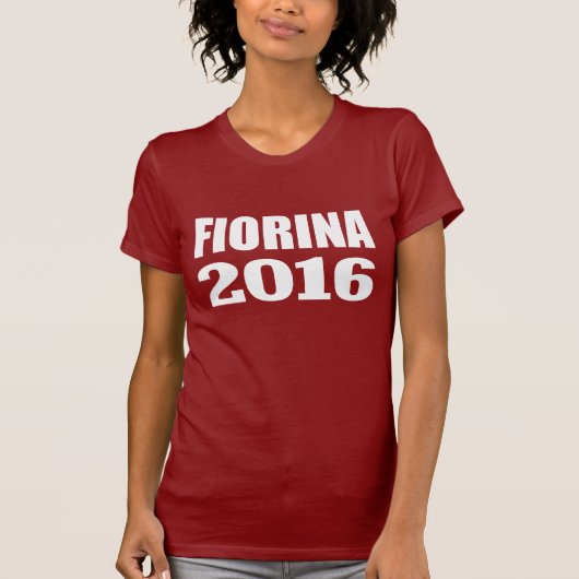 FIORINA 2016 T-Shirt (Vorderseite)