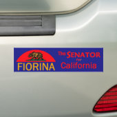 Fiorina Senator 2010 Autoaufkleber (Auf Auto)