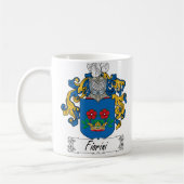 Fiorini Familienwappen Kaffeetasse (Links)