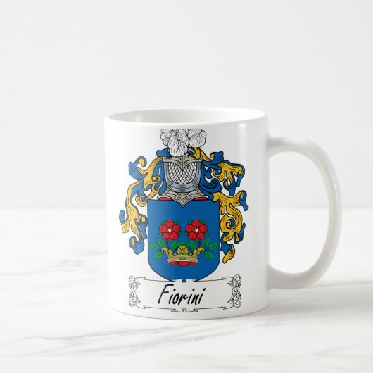 Fiorini Familienwappen Kaffeetasse (Rechts)