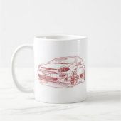 FiPuntoEvoAbarth 2011 Kaffeetasse (Links)