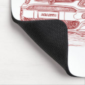 FiPuntoEvoAbarth 2011 Mousepad (Ecke)