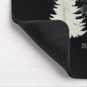 Fir Dogwood Tamarack Vintager Baum Mousepad (Ecke)