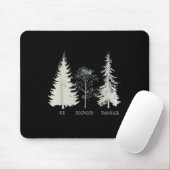 Fir Dogwood Tamarack Vintager Baum Mousepad (Mit Mouse)
