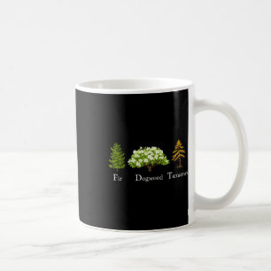 Fir Dogwood Tamarack Vintager Wohnsitz Nationalpar Kaffeetasse
