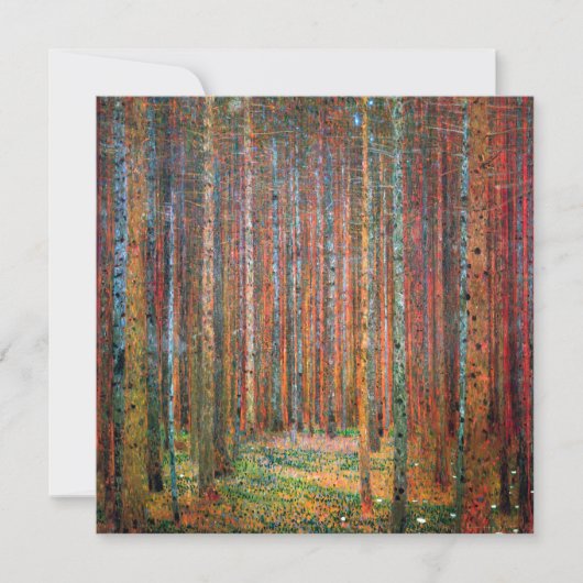 Fir Forest | Gustav Klimt | (Vorderseite)
