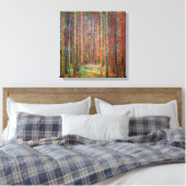 Fir Forest | Gustav Klimt | Leinwanddruck (Insitu (Schlafzimmer))