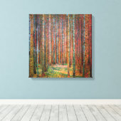 Fir Forest | Gustav Klimt | Leinwanddruck (Insitu (Holzboden))
