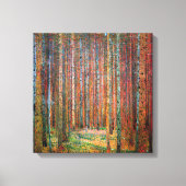Fir Forest | Gustav Klimt | Leinwanddruck (Vorderseite)
