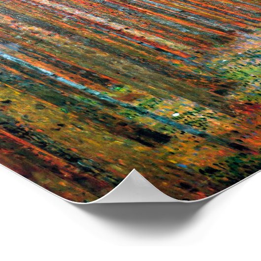 Fir Forest | Gustav Klimt | Poster (Ecke)
