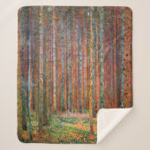 Fir Forest | Herr Gustav Klimt | Sherpadecke (Vorderseite)