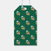 Fir Green Frory Weihnachts-Chili Chilling Geschenkanhänger (Rückseite)