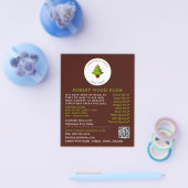 Fir Tree Design, Weihnachtsbaumverkauf Flyer (Einzeln)