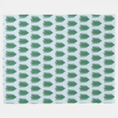 Fir Tree Forest Fleecedecke (Vorderseite (Horizontal))