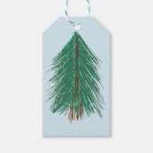 Fir Tree Forest Geschenkanhänger (Vorderseite)