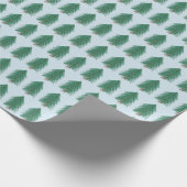 Fir Tree Forest Geschenkpapier (Ecke)