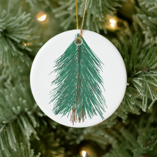 Fir Tree Forest Keramik Ornament (Baum)