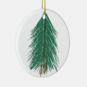 Fir Tree Forest Keramik Ornament (Rechts)