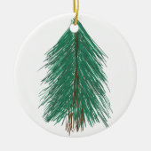 Fir Tree Forest Keramik Ornament (Vorne)