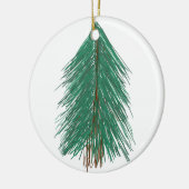 Fir Tree Forest Keramik Ornament (Links)