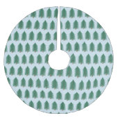 Fir Tree Forest Polyester Weihnachtsbaumdecke (Vorderseite)