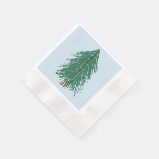 Fir Tree Forest Serviette (Ecke)
