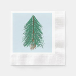 Fir Tree Forest Serviette