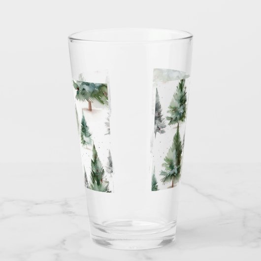 Fir Tree Glass Tumbler (Links)