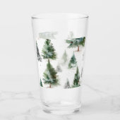 Fir Tree Glass Tumbler (Vorderseite)