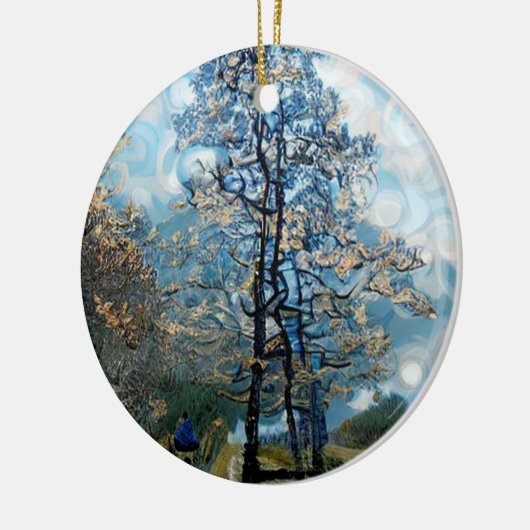 FIR TREE KERAMIK ORNAMENT (Links)