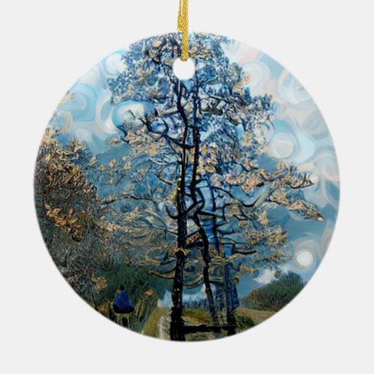 FIR TREE KERAMIK ORNAMENT (Hinten)