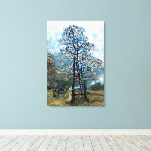 FIR TREE LEINWANDDRUCK (Insitu (Holzboden))