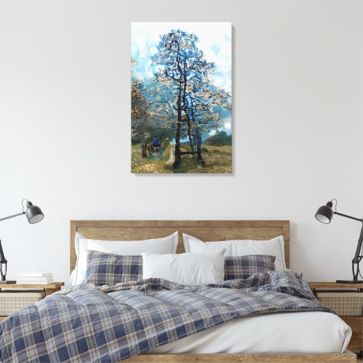 FIR TREE LEINWANDDRUCK (Insitu (Schlafzimmer))