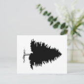 Fir Tree Postkarte (Stehend Vorderseite)