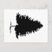 Fir Tree Postkarte (Vorderseite)