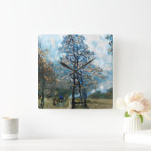 FIR TREE QUADRATISCHE WANDUHR (Zuhause)