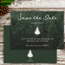 Fir Tree Silhouette Forest Landscape Foto Hochzeit
