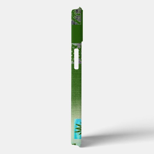 Fir Tree & Snowflakes & Your Name Case-Mate iPhone Case-Mate iPhone Hülle (Rückseite / Rechts)