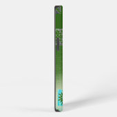 Fir Tree & Snowflakes & Your Name Case-Mate iPhone Hülle (Rechte Seite)