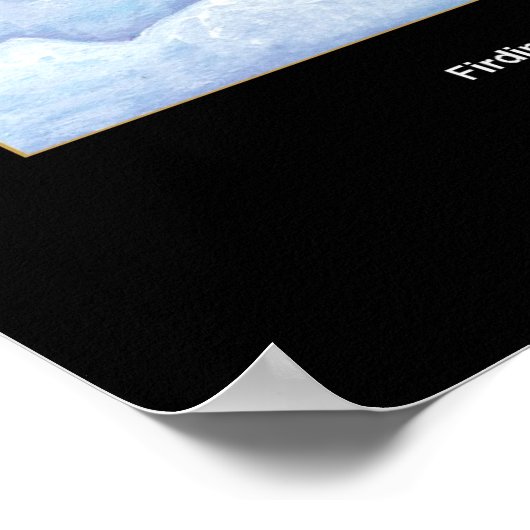 Firdinands Geschenk an Maya Poster (Ecke)