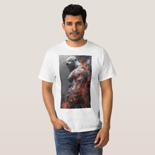  "Fire and Fury: The Ghost of Sparta" T-Shirt (Vorne ganz)