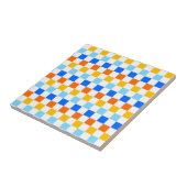Fire and ice checkerboard pattern fliese (Seite)