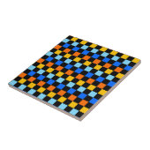 Fire and ice checkerboard pattern fliese (Seite)