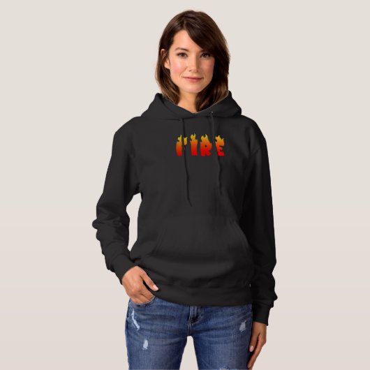 Fire and Ice Costume Halloween Family Matching Hoodie (Vorne ganz)