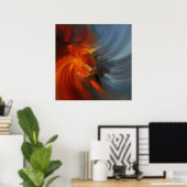 Fire and Ice Poster (Heimbüro)