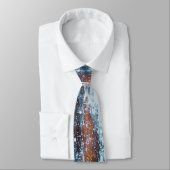 Fire and Water Metal Textures Krawatte (Gebunden)