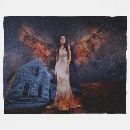 FIRE ANGEL FLEECEDECKE (Vorderseite (Horizontal))