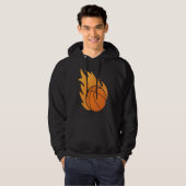 Fire Basketball Hoodie (Vorne ganz)